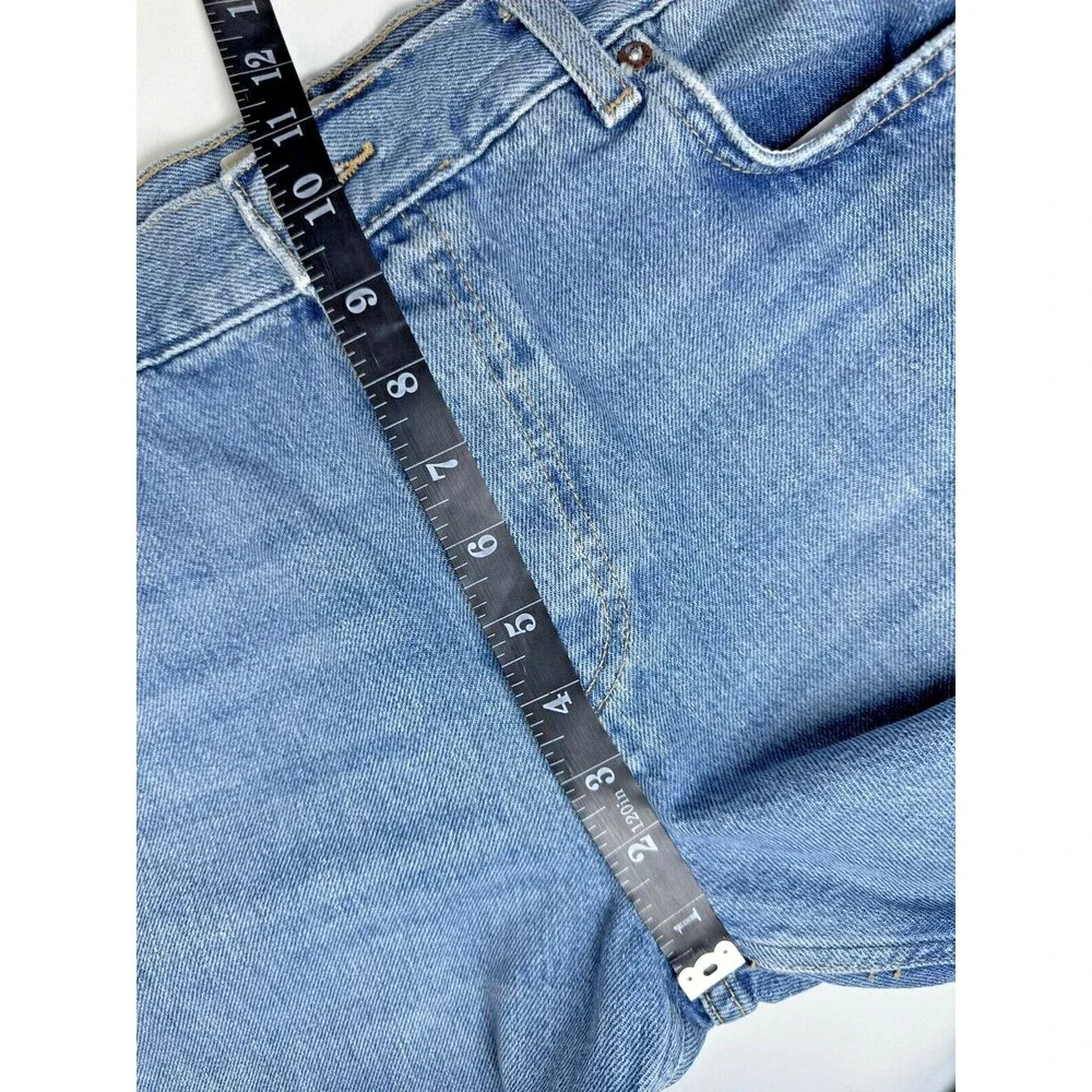 We The Free‎ by Free People Womens Jeans Size 29 Blue Distressed Ripped Raw Hem
